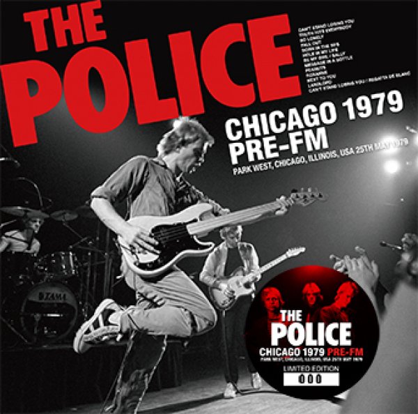 Photo1: THE POLICE - CHICAGO 1979 Pre-FM CD [Wardour-512] (1)