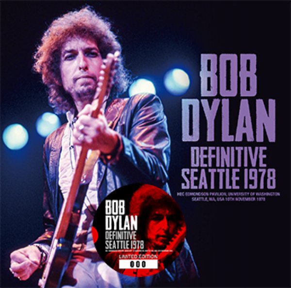 Photo1: BOB DYLAN - DEFINITIVE SEATTLE 1978 2CD [ZION-211] (1)