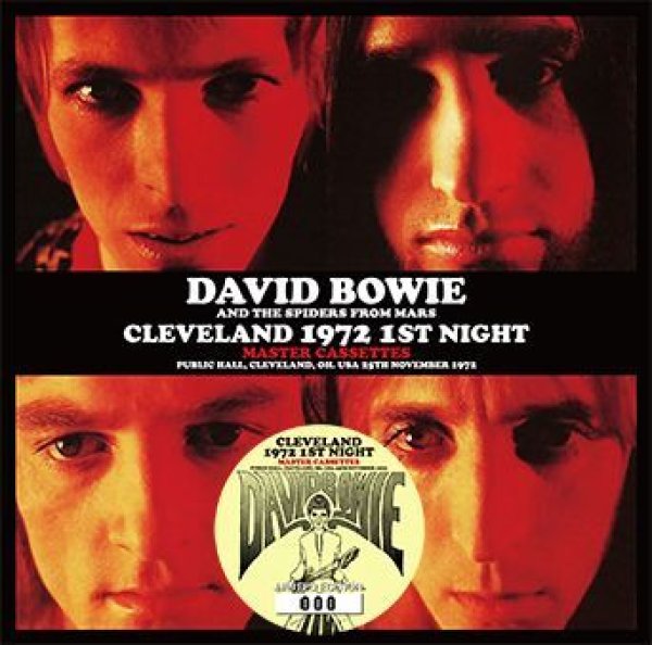 Photo1: DAVID BOWIE - CLEVELAND 1972 1ST NIGHT: MASTER CASSETTES 2CD [Wardour-516] (1)