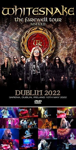 Photo1: WHITESNAKE - DUBLIN 2022 DVDR [Shades 1523] (1)