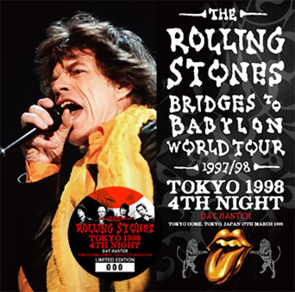 Photo1: THE ROLLING STONES - TOKYO 1998 4TH NIGHT: DAT MASTER 2CD (1)