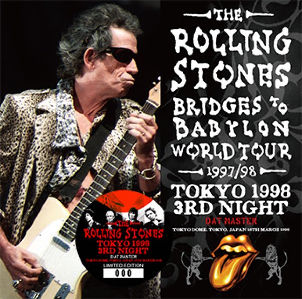Photo1: THE ROLLING STONES - TOKYO 1998 3RD NIGHT: DAT MASTER 2CD (1)