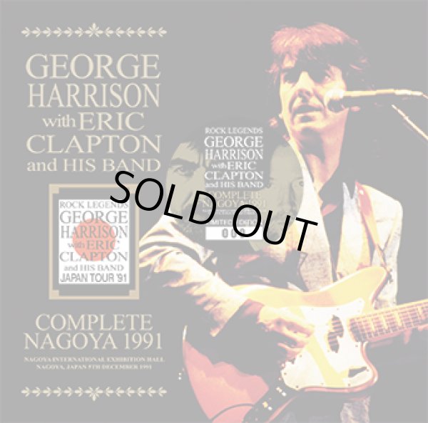 Photo1: GEORGE HARRISON WITH ERIC CLAPTON AND HIS BAND - COMPLETE NAGOYA 1991 2CD (1)