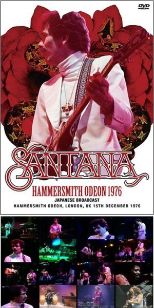 Photo1: SANTANA - HAMMERSMITH ODEON 1976: JAPANESE BROADCAST DVDR (1)