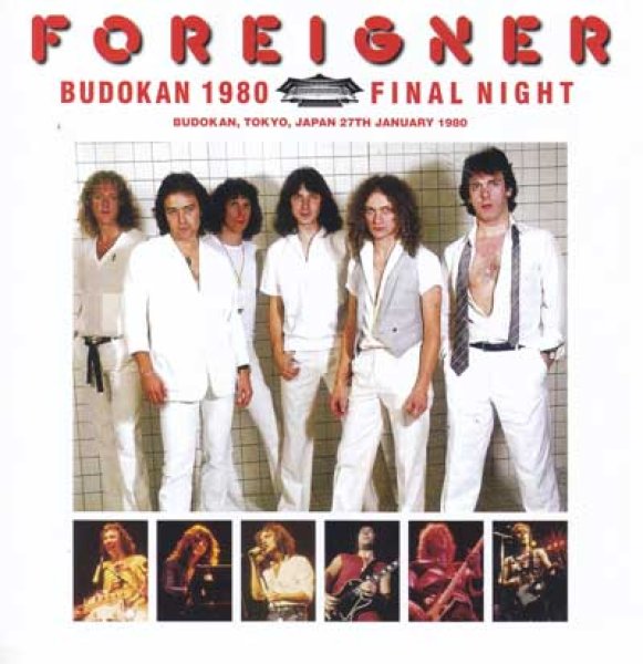 Photo1: FOREIGNER - BUDOKAN 1980 FINAL NIGHT 2CD [Wardour -412]  (1)