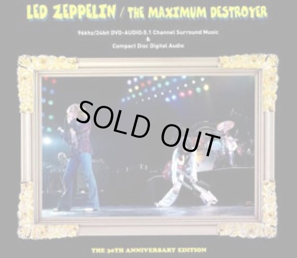 Photo1: LED ZEPPELIN - THE MAXIMUM DESTROYER 3CD + 2DVD-Audio BOX  LIMITED EDITION [EMPRESS VALLEY] ★★★STOCK ITEM / OUT OF PRINT / SPECIAL PRICE ★★★ (1)