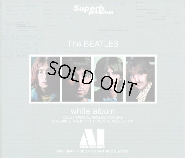 Photo1: THE BEATLES - THE BEATLES (WHITE ALBUM)  : AI - AUDIO COMPANION VOL.2 =MULTITRACK REMIX AND REMASTERS & NAKED VOCAL TRACKS COLLECTION 4CD  [Superb Premium] ★★★STOCK ITEM / SPECIAL PRICE★★★ (1)