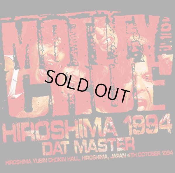 Photo1: MOTLEY CRUE - HIROSHIMA 1994 DAT MASTER 2CDR [Shades 1534]  ★★★STOCK ITEM / SPECIAL PRICE★★★ (1)