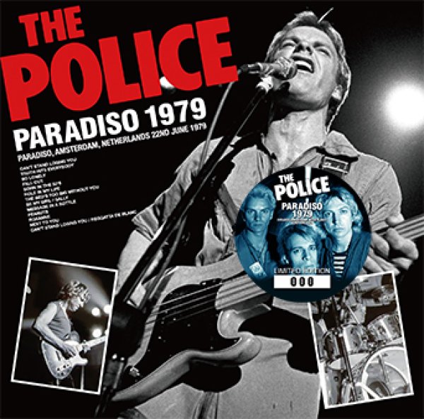 Photo1: THE POLICE - PARADISO 1979 CD [Wardour-523] (1)