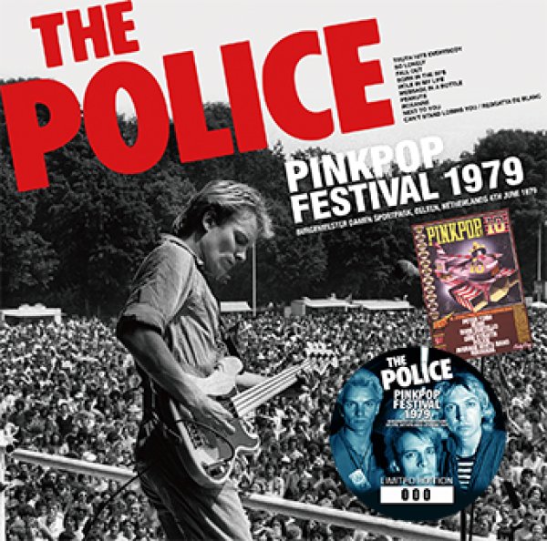 Photo1: THE POLICE - PINKPOP FESTIVAL 1979 CD [Wardour-522] (1)