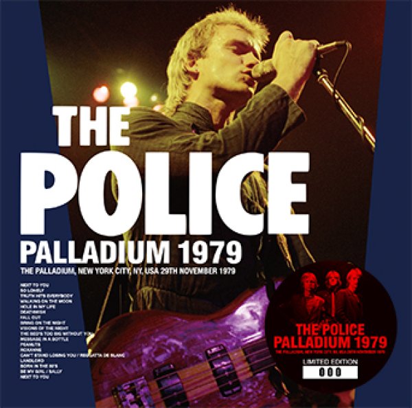 Photo1: THE POLICE - PALLADIUM 1979 CD [Wardour-524] (1)