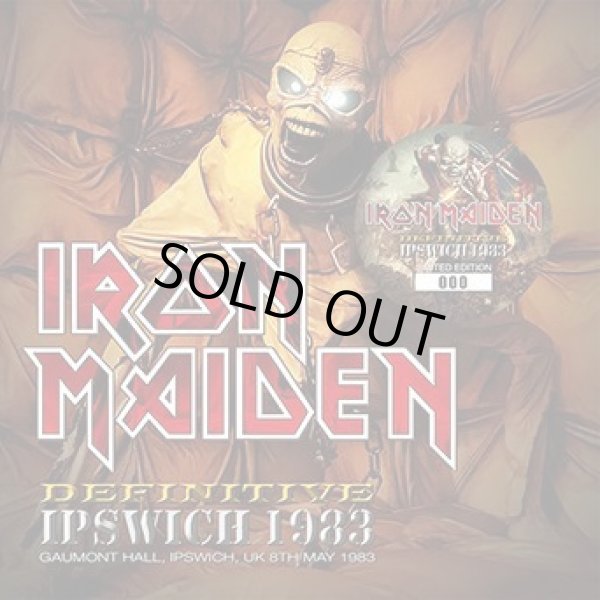 Photo1: IRON MAIDEN - DEFINITIVE IPSWICH 1983 2CD [ZODIAC 514] ★★★STOCK ITEM / HOT WINTER SALE★★★ (1)