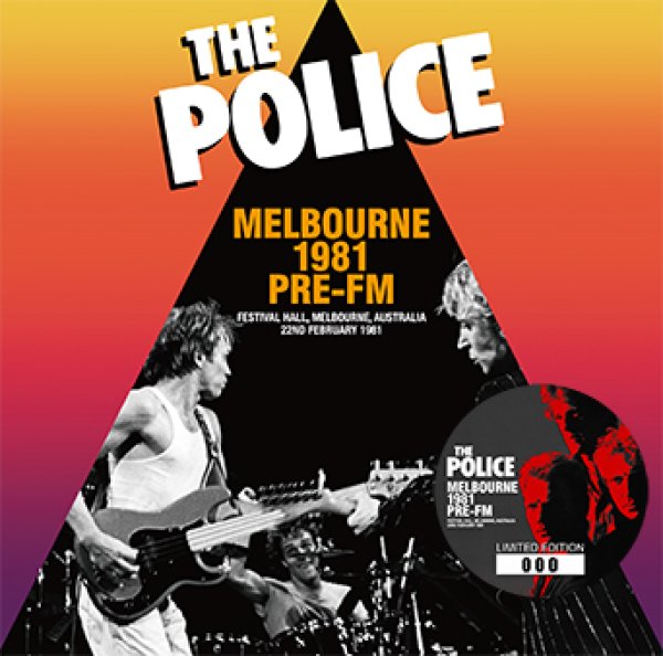 Photo1: THE POLICE - MELBOURNE 1981: PRE-FM 2CD [Wardour-526] (1)