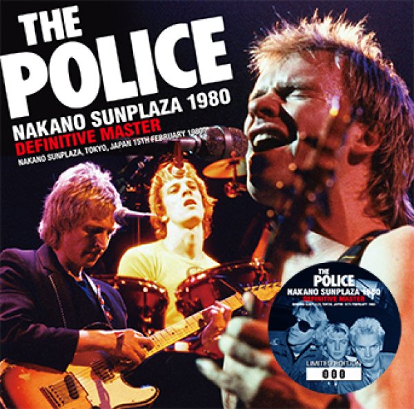 Photo1: THE POLICE - NAKANO SUNPLAZA 1980: DEFINITIVE MASTER 2CD [Wardour-525] (1)