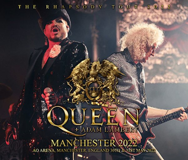 Photo1: QUEEN + ADAM LAMBERT - MANCHESTER 2022 4CDR [Uxbridge 1681] (1)