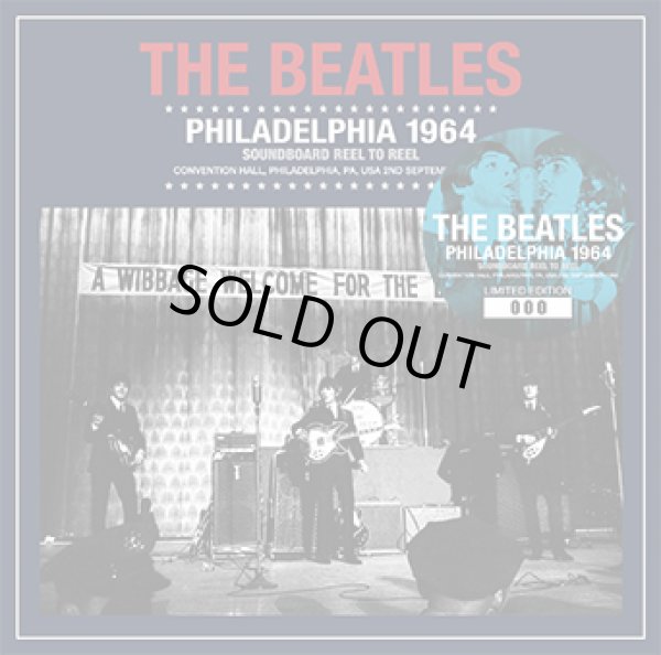Photo1: THE BEATLES - PHILADELPHIA 1964: SOUNDBOARD REEL TO REEL CD ★★★STOCK ITEM / HOT WINTER SALE★★★ (1)