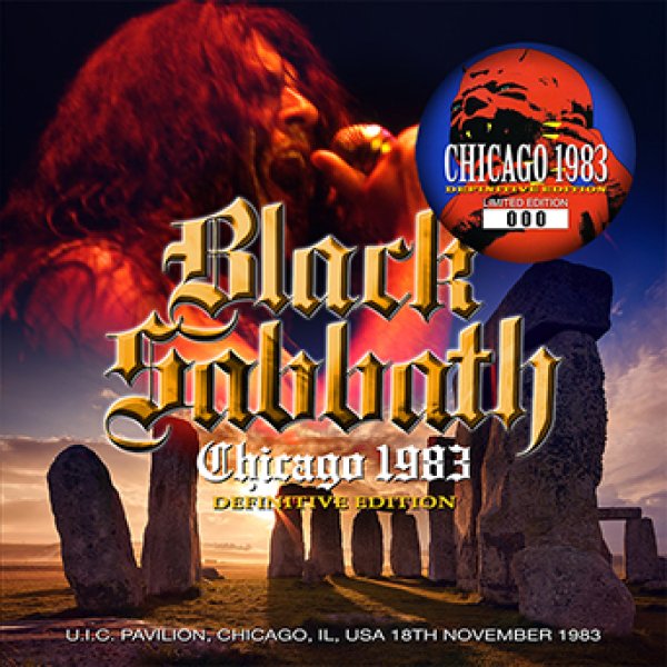 Photo1: BLACK SABBATH - CHICAGO 1983 DEFINITIVE EDITION 2CD plus Bonus DVDR "MONTREAL 1983 [ZODIAC 517] (1)