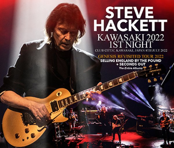 Photo1: STEVE HACKETT - KAWASAKI 2022 1st Night 3CDR [Amity 684] (1)