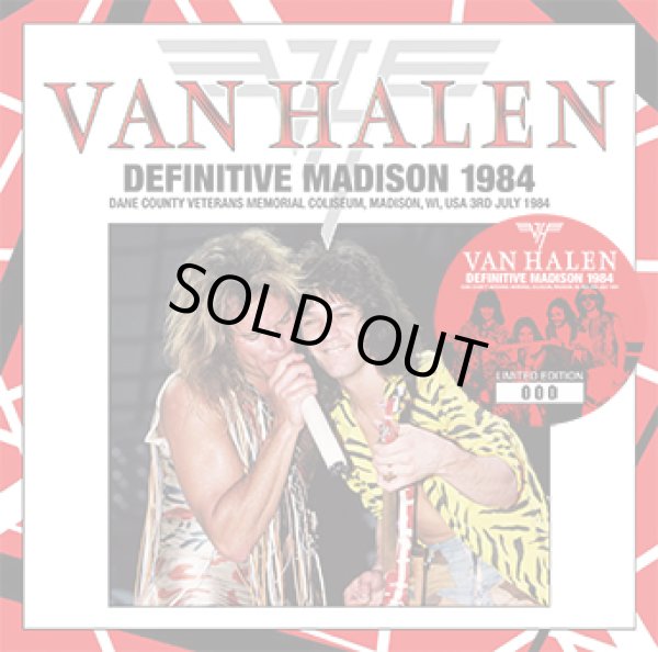 Photo1: VAN HALEN - DEFINITIVE MADISON 1984 2CD [ZODIAC 525] ★★★STOCK ITEM / HOT SPRING SALE★★★ (1)