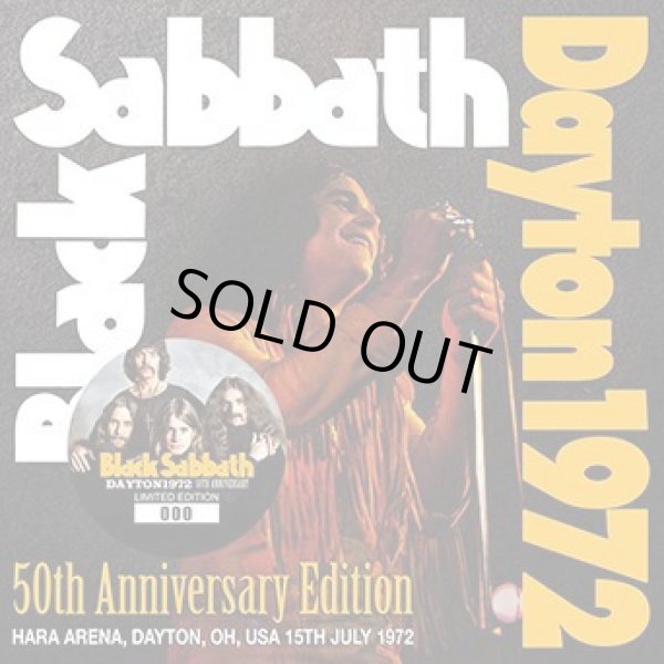 Photo1: BLACK SABBATH - DAYTON 1972: 50TH ANNIVERSARY EDITION CD [ZODIAC 526] (1)