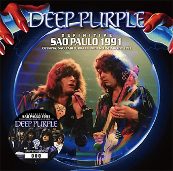 Photo1: DEEP PURPLE - DEFINITIVE SAO PAULO 1991 2CD [Darker Than Blue 307/308] (1)