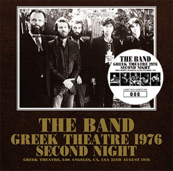 Photo1: THE BAND - GREEK THEATRE 1976 SECOND NIGHT 2CD plus Bonus CDR "GREEK THEATRE 1976 FIRST NIGHT [ZION-214] (1)