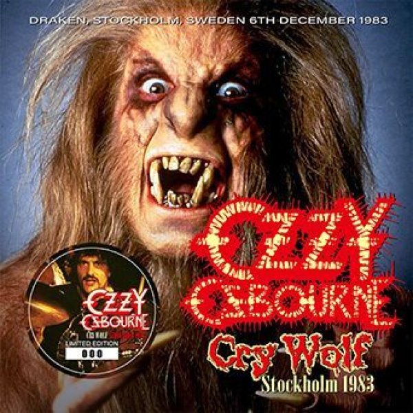 Photo1: OZZY OSBOURNE - CRY WOLF: STOCKHOLM 1983 CD [ZODIAC 527] (1)
