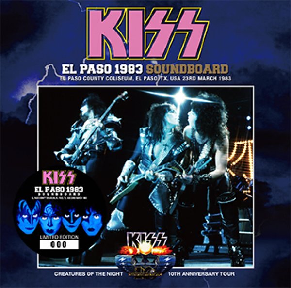 Photo1: KISS - EL PASO 1983 SOUNDBOARD 2CD [ZODIAC 531] (1)