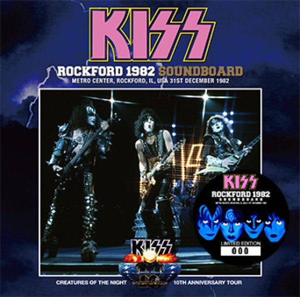 Photo1: KISS - ROCKFORD 1982 SOUNDBOARD 2CD [ZODIAC 530] (1)