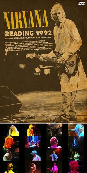 Photo1: NIRVANA - READING 1992 DVDR [Shades 1600] (1)