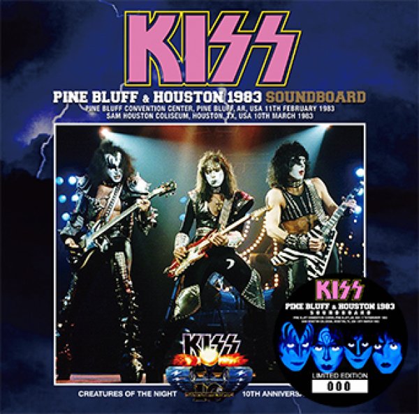 Photo1: KISS - PINE BLUFF & HOUSTON 1983 SOUNDBOARD 2CD [ZODIAC 532]  (1)