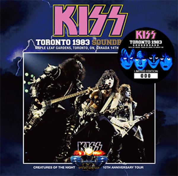 Photo1: KISS - TORONTO 1983 SOUNDBOARD 2CD [ZODIAC 533] (1)