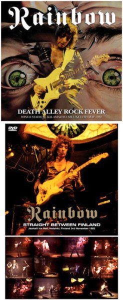 Photo1: RAINBOW - DEATH ALLEY ROCK FEVER CDR + Bonus DVDR "STRAIGHT BETWEEN FINLAND"  [Shades 508] (1)