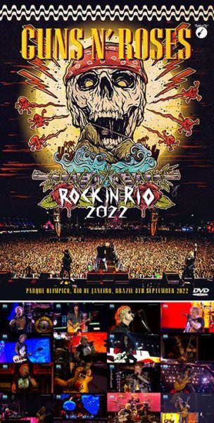 Photo1: GUNS N’ ROSES - ROCK IN RIO 2022 2DVDR [Shades 1606] (1)