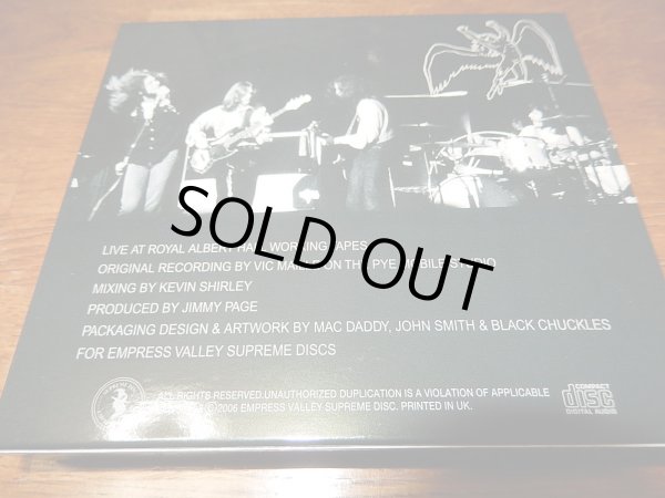 Photo2: LED ZEPPELIN - LIVE AT ROYAL ALBERT HALL 4CD 1st EDITION MEGA RARE!!!  [EMPRESS VALLEY] ★★★STOCK ITEM / OUT OF PRINT ★★★ (2)