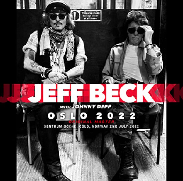 Photo1: JEFF BECK with JOHNNY DEPP - OSLO 2022: ORIGINAL MASTER 2CDR [Uxbridge 1749] (1)