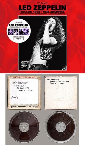 Photo1: LED ZEPPELIN - TUCSON 1972 REEL ARCHIVES 3CD (1)