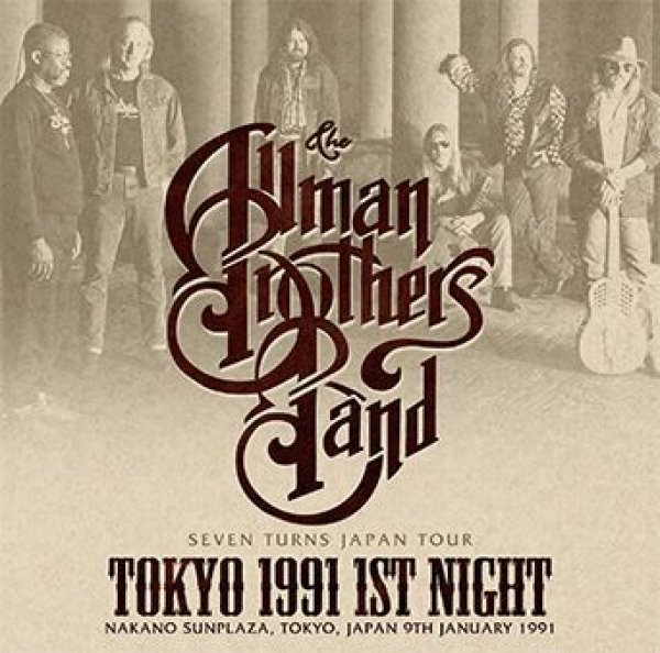 Photo1:  THE ALLMAN BROTHERS BAND - TOKYO 1991 1ST NIGHT 2CD [ZION-113] (1)