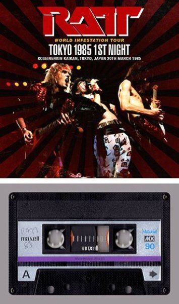 Photo1: RATT - TOKYO 1985 1ST NIGHT CDR [Shades 1120] (1)