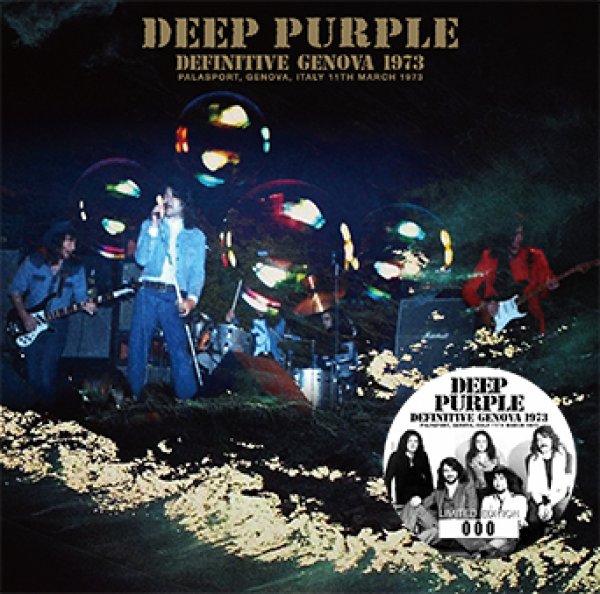 Photo1: DEEP PURPLE - DEFINITIVE GENOVA 1973 CD [Darker Than Blue 319]  (1)