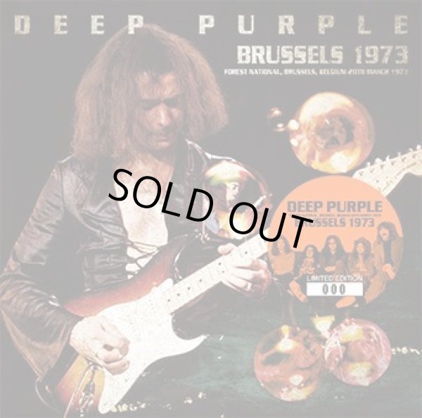 Photo1: DEEP PURPLE - BRUSSELS 1973 CD [Darker Than Blue 256] ★★★VERY RARE★★★ (1)