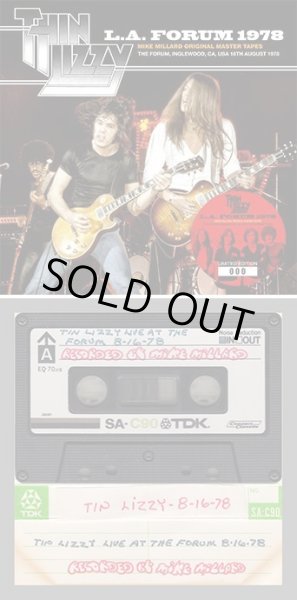 Photo1: THIN LIZZY - L.A. FORUM 1978: MIKE MILLARD ORIGINAL MASTER TAPE CD [ZODIAC 393] (1)