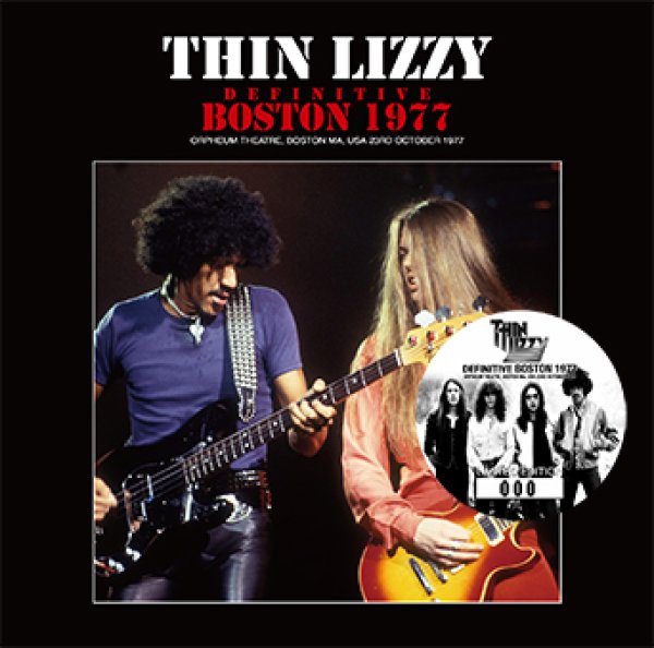 Photo1: THIN LIZZY - DEFINITIVE BOSTON 1977 2CD [ZODIAC 541]  (1)