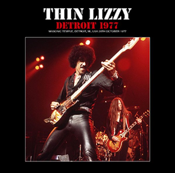 Photo1: THIN LIZZY - DETROIT 1977 CDR [Shades 1622] (1)