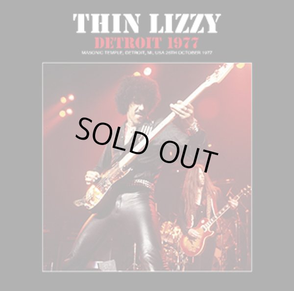 Photo1: THIN LIZZY - DETROIT 1977 CDR [Shades 1622] ★★★STOCK ITEM / SPECIAL PRICE★★★ (1)