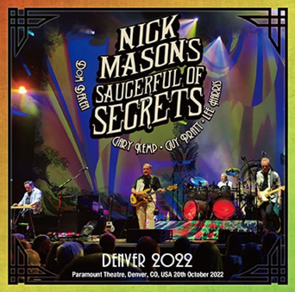 Photo1: NICK MASON'S SAUCERFUL OF SECRETS - DENVER 2022 2CDR [Amity 709]  (1)