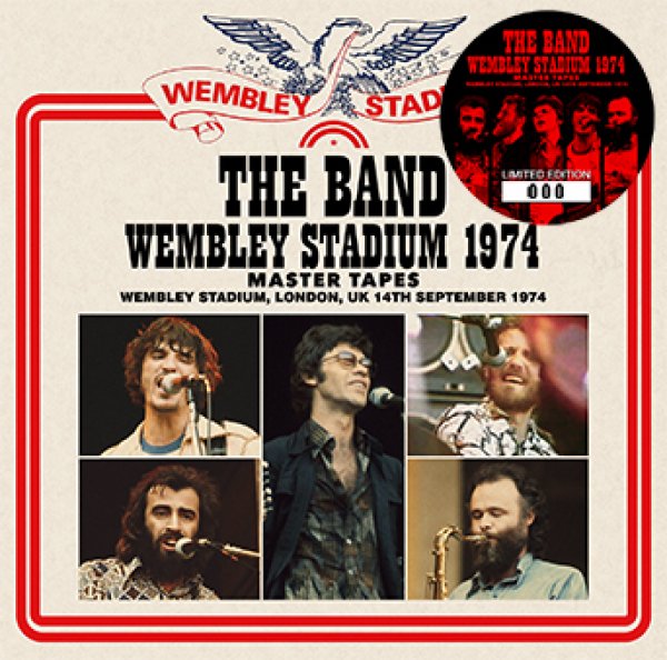 Photo1: THE BAND - WEMBLEY STADIUM 1974: MASTER TAPES CD plus Bonus DVDR "WEMBLEY STADIUM 1974: PRO-SHOT VIDEO" [ZION-229]  (1)