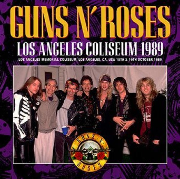 Photo1: GUNS N' ROSES - LOS ANGELES COLISEUM 1989 2CDR [Shades 1632]  (1)