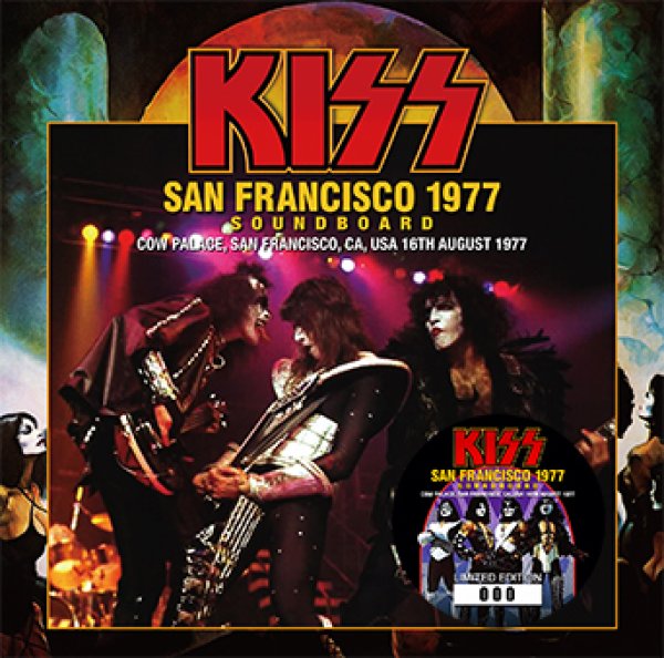 Photo1: KISS - SAN FRANCISCO 1977 SOUNDBOARD CD [ZODIAC 547]  (1)