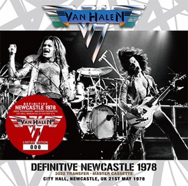 Photo1: VAN HALEN - DEFINITIVE NEWCASTLE 1978: 2022 TRANSFER: MASTER CASSETTE CD [ZODIAC 550] (1)